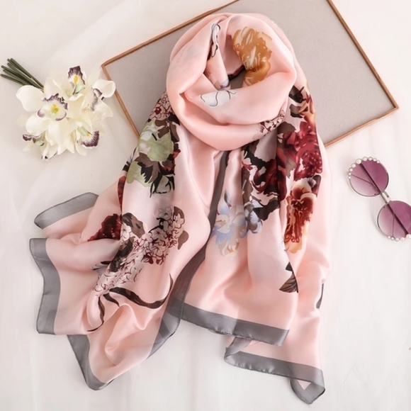 Accessories - Miss Zoey - Pink Women Long Scarf